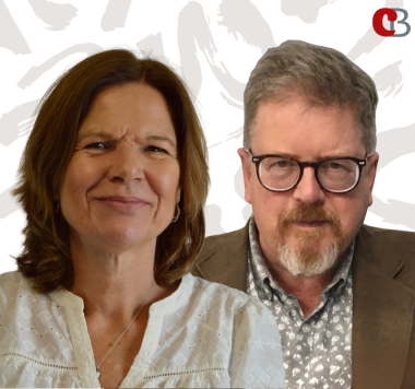 Peter Unwin and Becki Meakin